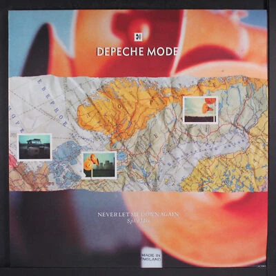 DEPECHE MODE: never let me down again (split mix) MUTE 12" Single 45 RPM Foto 1 de 2