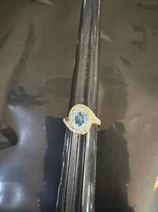 Beautiful Vintage Lind 14k HGE Size6.5 #7 - Picture 1 of 5