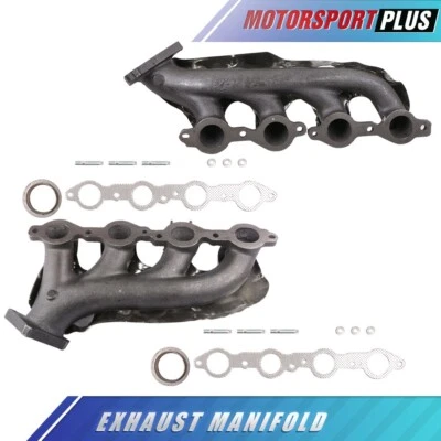 Left & Right Exhaust Manifold For Cadillac Escalade Chevy Silverado GMC Yukon XL - Image 1 of 4