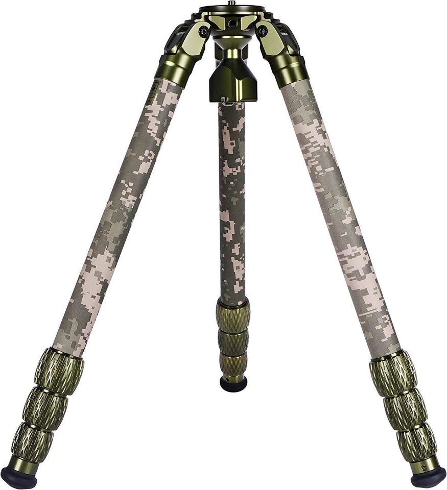 Sirui CT-3204 Pro Carbon 4-Step Tripod Legs Only Green Digi Camo Flat/75mm Bowl - Image 1 of 4