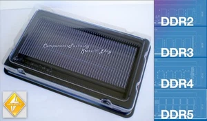 PC Memory Tray for DDR5 DDR4 DDR3 DRAM DIMM Modules - Anti Static Qty 5 Fits 250 - Picture 1 of 6