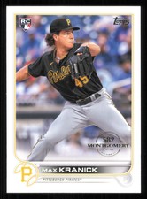 2022 Topps #325b Max Kranick Montgomery Club - Near Mint