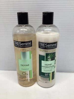 TRESemme Pure Curl Shampoo & Hemp Hydration Conditioner 16 oz ea Lot of 2 - Image 1 of 3