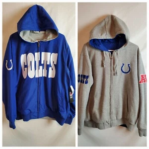 Chaqueta reversible con capucha G-III NFL Indianapolis Colts para hombre talla XXL - Imagen 1 de 9