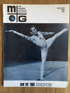 MODERN GYMNAST Magazin JAN 1968 COVER: AAGE STORHAUG NORWEGEN - Bild 1 von 2
