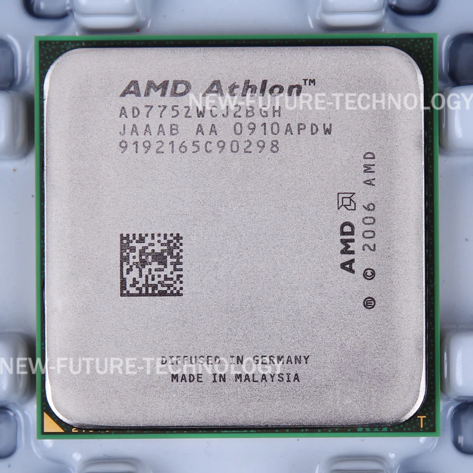 AMD Athlon X2 7750 (AD775ZWCJ2BGH) CPU Processor 1000 MHz 2.7GHz Socket AM2+ 95W - Image 1 of 1