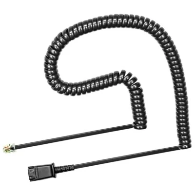 U10 Headset Adapter Cable for Cisco Plantronics IP Phones Quick Disconnect - Image 1 of 3