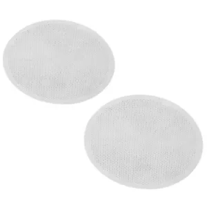 2Pcs Reusable 304 Stainless Steel Round Coffee Filter Screen Mesh Coffee Make US - Picture 1 of 16