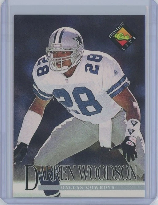 DARREN WOODSON 1994 Classic Pro Line Live #249 Cowboys - Image 1 of 1