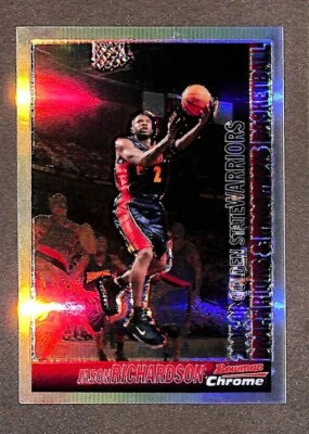 2005-06 Bowman Chrome Refractor #12 Jason Richardson /300 - Image 1 of 3