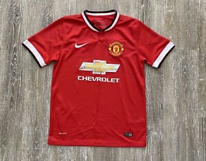 Manchester United 2014/15 Home Football Soccer Nike Shirt Jersey Mens Small