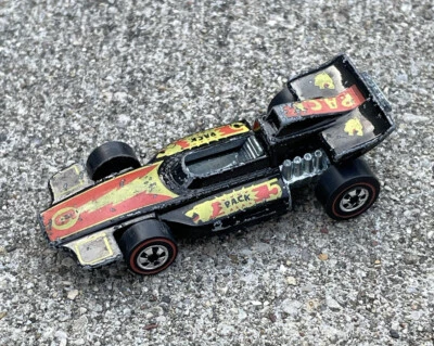 Hot Wheels Redline Flying Colors 1973 Formula PACK черный Гонконг HW Indy Car - Изображение 1 из 4