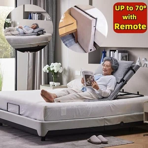 Adjustable Power Lifting Bed Backrest for Patient Sit-up Back Rest Chair Durable - Picture 1 of 20