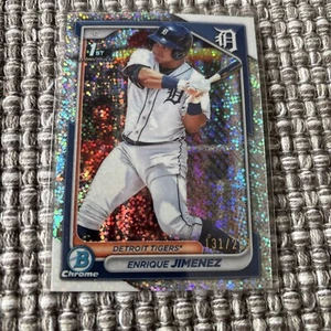2024 Bowman Chrome - Prospect  Speckle Refractor #CPA-EJ Enrique... - Picture 1 of 5