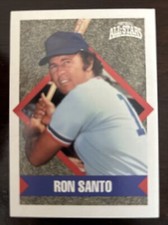 1991 SmithKline Beecham MDA They're All-Stars Ron Santo #5 HOF