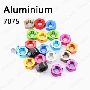 Tuercas hexagonales coloridas de aleación de aluminio 7075 tuercas hexagonales DIN934 M2 M3 M4 M5 M6 - Imagen 1 de 5