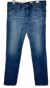 Pantalones de mezclilla Adriano Goldschmied AG The Stilt Cigarette Leg HECHOS EN EE. UU. para mujer talla 31R - Imagen 1 de 6