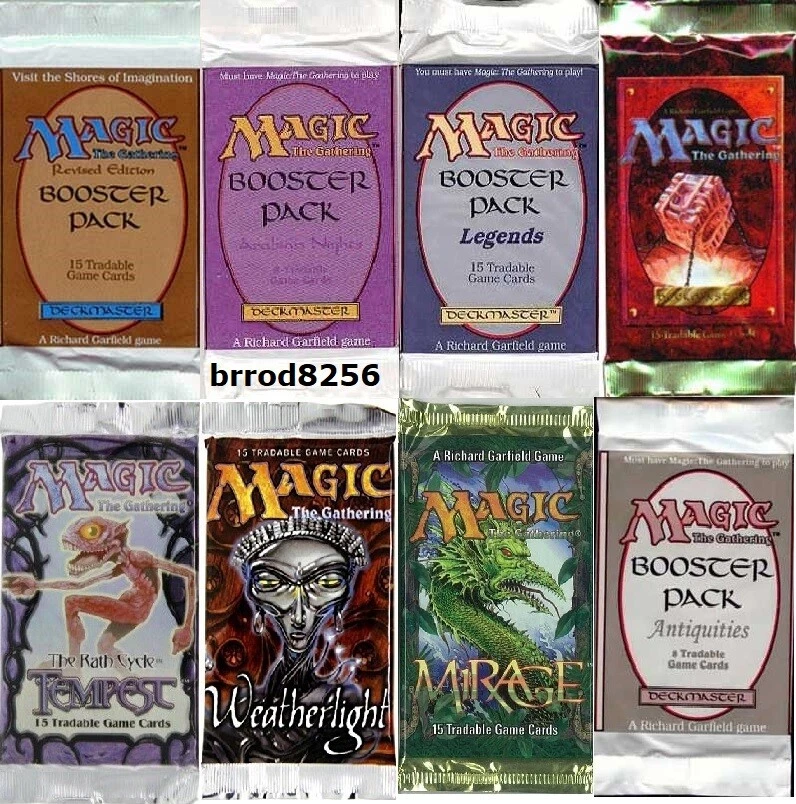 Magic: The Gathering Tempest Sealed Collectible Card Game Packs