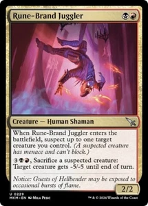 RUNE-BRAND JUGGLER x4 mtg NM-M Murders at Karlov Manor 4 Unc - Picture 1 of 1