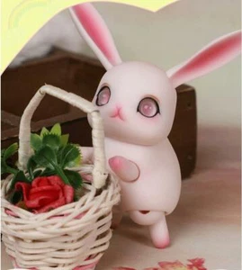1/12 BJD Doll SD Pet Mini Rabbit Ruby Normal skin-Free Face Make UP+Body Make UP - Picture 1 of 7