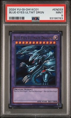 2024 YU-GI-OH! KC01-25TH ANV ULTIMATE KAIBA SET BLUE-EYES ULTIMATE DRAGON PSA 9 - Image 1 of 2