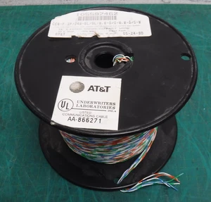 Cross Connect Wire by CCW-F 3P/24W 24AWG PVC 660ft UL Listed AT&T - Picture 1 of 6