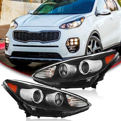 Conjunto de faros proyectores izquierda + derecha para Kia Sportage 2017-2022 Foto 1 de 4