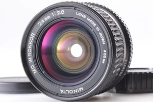 [COMO NUEVO] Lente de enfoque manual gran angular Minolta MD W.Rokkor 24 mm f... - Imagen 1 de 9