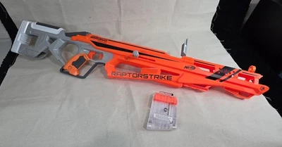 Nerf N-Strike Elite AccuStrike RaptorStrike Sniper Blaster With Clip - No Darts - Image 1 of 4