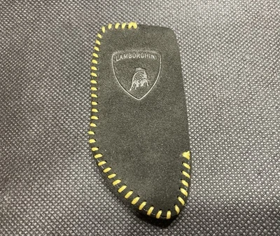 Lamborghini Gallardo Murcielago Alcantara Key Cover - Image 1 of 4