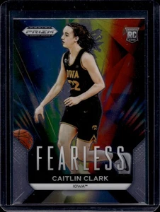 Caitlin Clark 2024 Panini Prizm Draft Picks #24 Fearless RC - Picture 1 of 2