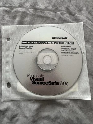 Microsoft Visual SourceSafe 6.0c For Windows with license key - Image 1 of 2