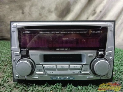 Probado ADDZEST ADZ525 CD Cassette Receptor 2DIN Coche Audio Deck Clarion JDM Foto 1 de 3