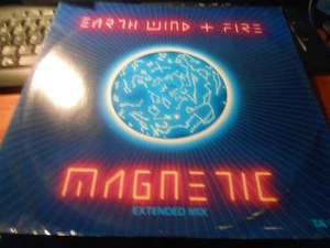 Earth, Wind & Fire - "Magnetic (Extended Dance Remix)/(Album Ver" CBS 12" Single - Picture 1 of 4