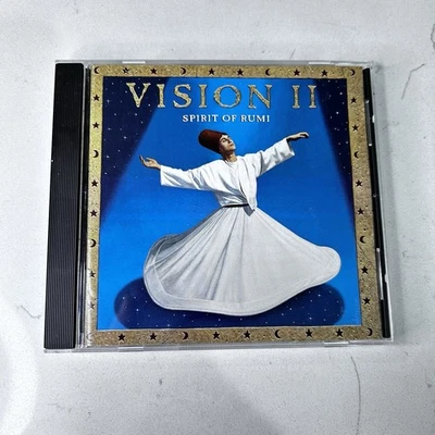 Vision II Spirit of Rumi CD 1990s World Fusion New Age Sufi Meditation Music - Image 1 of 4