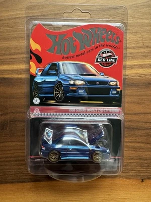 Hot Wheels RLC 2025 эксклюзивный 1998 Subaru Impreza 22B STi | синий | JCP09 | новый! - Изображение 1 из 4