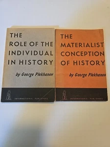 Georg Plechanow Die materialistische Geschichtsauffassung/Rolle des Individuums zuerst - Bild 1 von 12