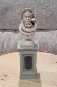 Disney Parks Haunted Mansion Bertie  Tombstone Pillar Head Bust 8.5" Figure - Picture 1 of 13