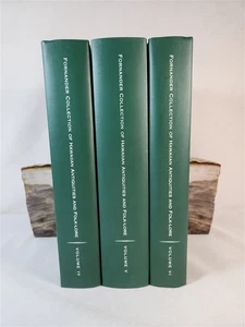 Fornander Collection Of Hawaiian Antiquities Folk-lore By Abraham Fornander #4-6 - Picture 1 of 22