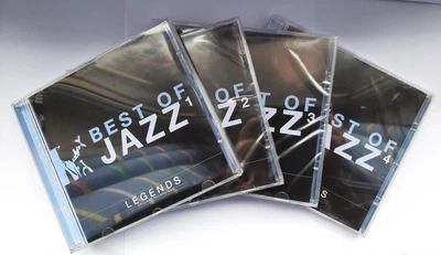 BEST OF JAZZ 'LEGENDS' 1,2,3 & 4 CD ORIGINAL RECORDINGS -As new! - Image 1 of 4