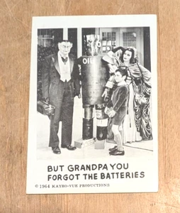 1964 Kayro-Vue Munsters Trading Card # 53 - Picture 1 of 2