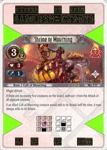 Shrine of Mourning - Set 2 - The Eye of Judgment TCG - Picture 1 of 6