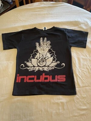 Vintage Incubus Hoobastank Tshirt 2002 Concert Kids XSmall XS Tee Authentic Y2K - Изображение 1 из 4