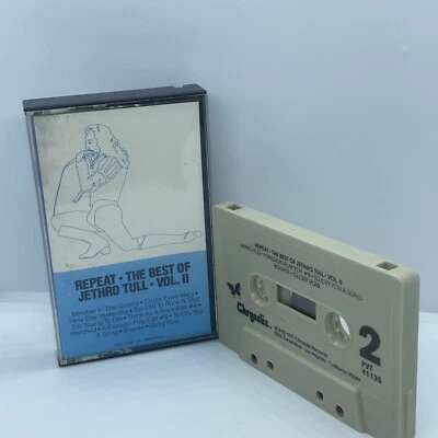 Jethro Tull: Repeat: The Best Of Vol. 2 Cassette Tape USA Issue - Image 1 of 4