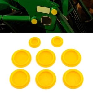 For John Deere 1023E 1025R  Compact Tractor 120 Loader Zerk Fitting Grease Caps - Picture 1 of 10