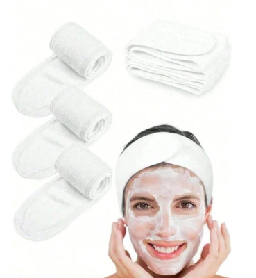 1pc Adjustable Non-Slip Spa Headband - Soft Wide Band for Makeup & Skincare-NEW - Image 1 of 4