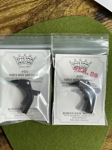 King's Gun Works 203 Wide Grip Safety for Gov't Model 1911 Blue 70/80 NOS