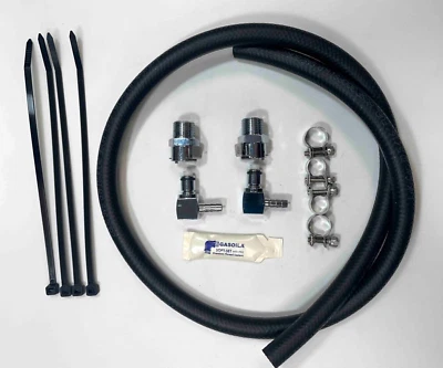 Juego de conectores de combustible de metal de liberación rápida BMW 1200 K1300, K1600 y manguera y abrazadera Foto 1 de 4