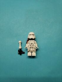 Lego Star Wars Minifigure First Order Snowtrooper Officer Blaster 75100!