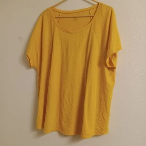 Cato Est 1946 Mustard Yellow Stretch T Shirt 22/24w - Picture 1 of 7